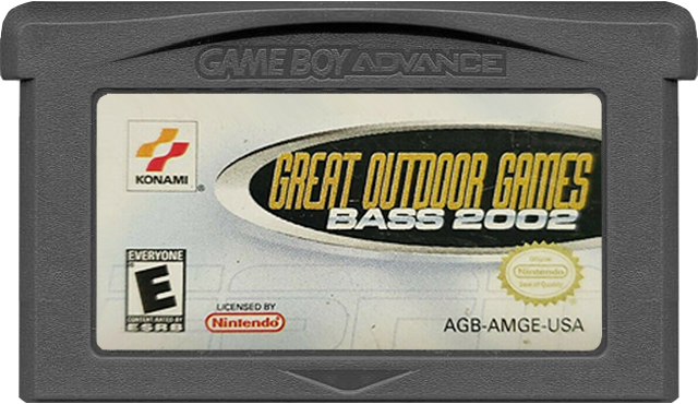 GREAT OUTDOOR GAMES BASS FISHING - GAMEBOY ADVANCE