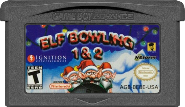 Elf Bowling 1 & 2 - GAMEBOY ADVANCE