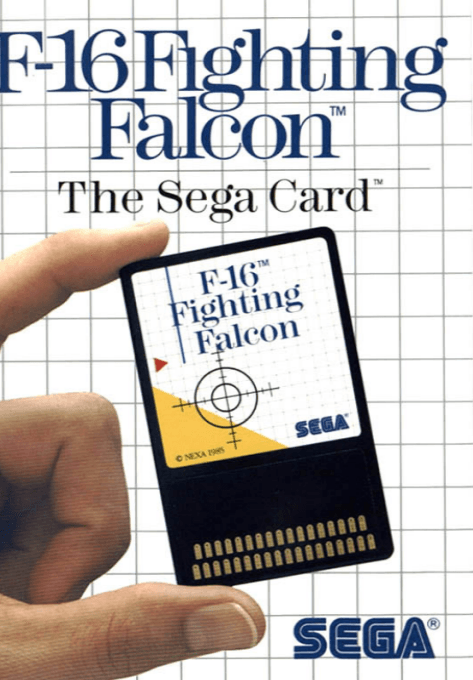 F-16 FIGHTING FALCON - SEGA MASTER