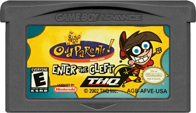 Fairly Odd Parents Enter the Cleft - GAMEBOY ADVANCE