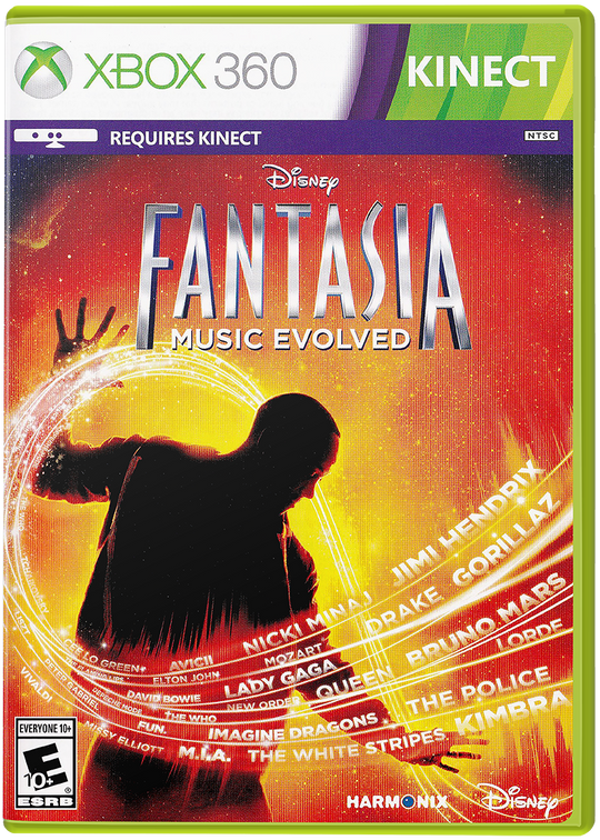 DISNEY FANTASIA MUSIC EVOLVED - XBOX 360