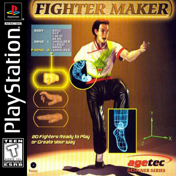 FIGHTER MAKER - PLAYSTATION