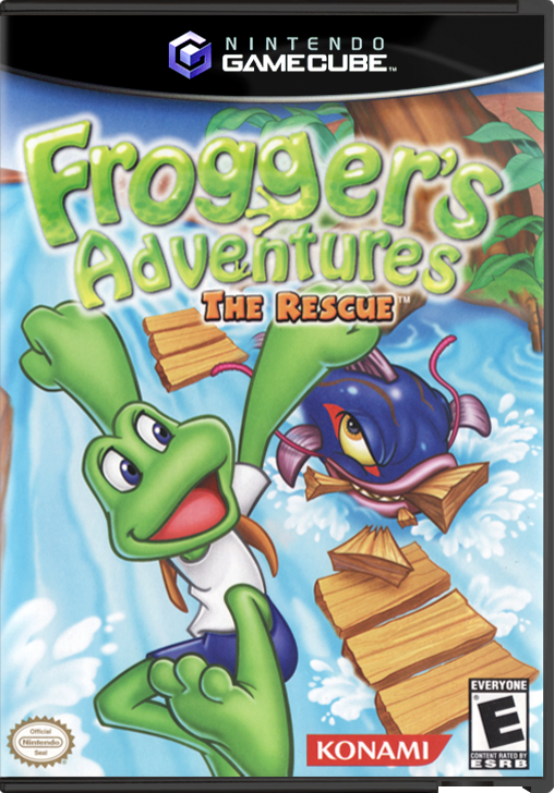 Froggers Adventures The Rescue - GAMECUBE