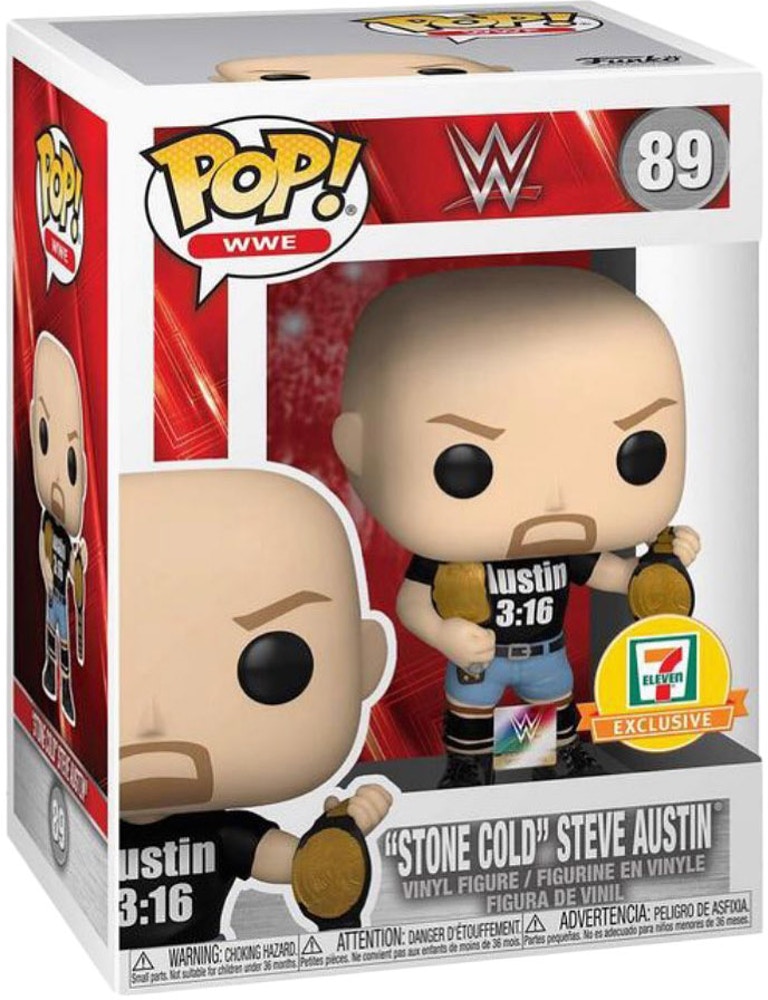 "STONE COLD" STEVE AUSTIN (89: 7 ELEVEN) - FUNKO: POP! WWE (WWE)