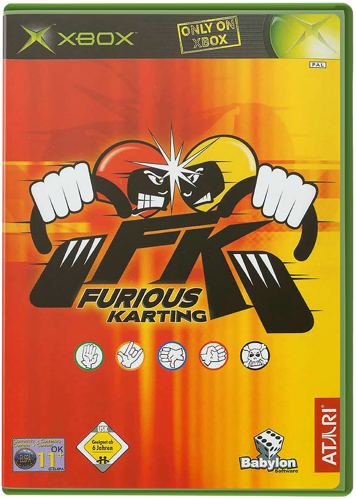 Jeu Furious Karting Pour Xbox - Version PAL, Occasion En Très Bon état