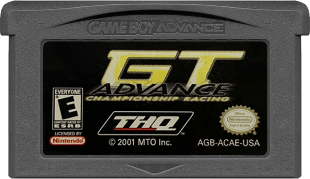 GT Advance Championship Racing - GAMEBOY ADVANCE