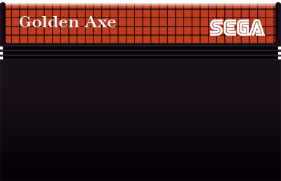 GOLDEN AXE - SEGA MASTER