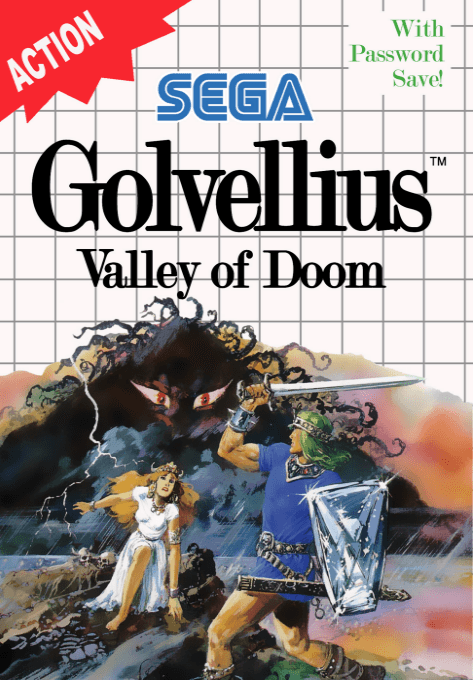 Golvellius Valley Of Doom - SEGA MASTER