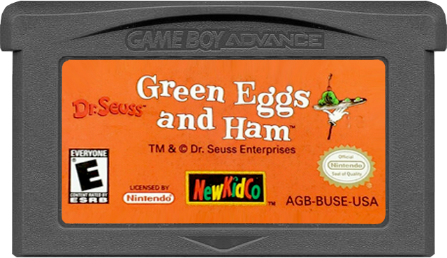 Green Eggs and Ham - GAMEBOY ADVANCE