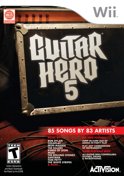 Guitar Hero 5 (Bundle) - Wii
