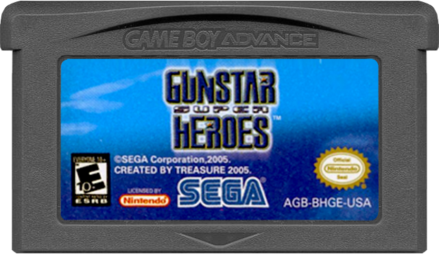 Gunstar Super Heroes 11/07 - GAMEBOY ADVANCE