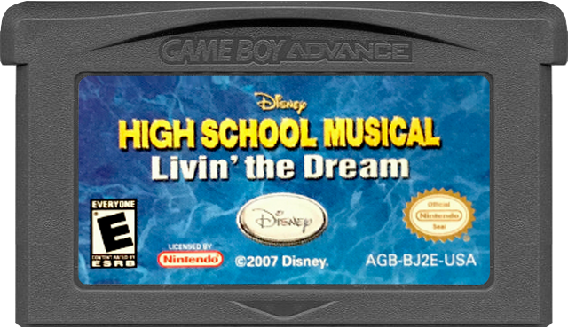 High School Musical Livin The Dream - GAMEBOY ADVANCE