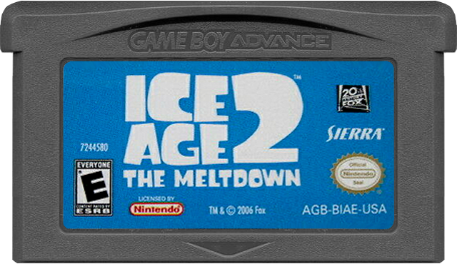 Ice Age 2 The Meltdown - GAMEBOY ADVANCE