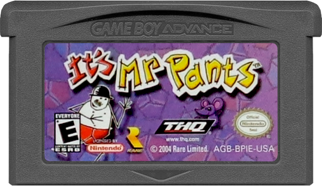 Its Mr. Pants - GAMEBOY ADVANCE