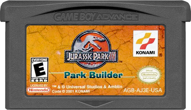 JURASSIC PARK 3-PARK BUILDER - GAMEBOY ADVANCE
