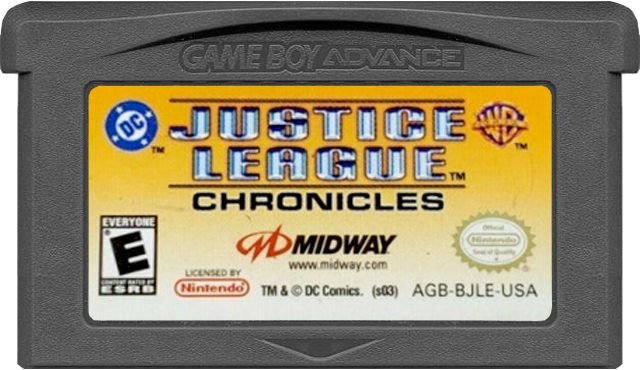 Justice League Chronicles - GAMEBOY ADVANCE