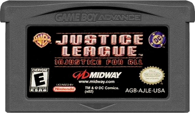 Justice League: Injustice For All - GAMEBOY ADVANCE