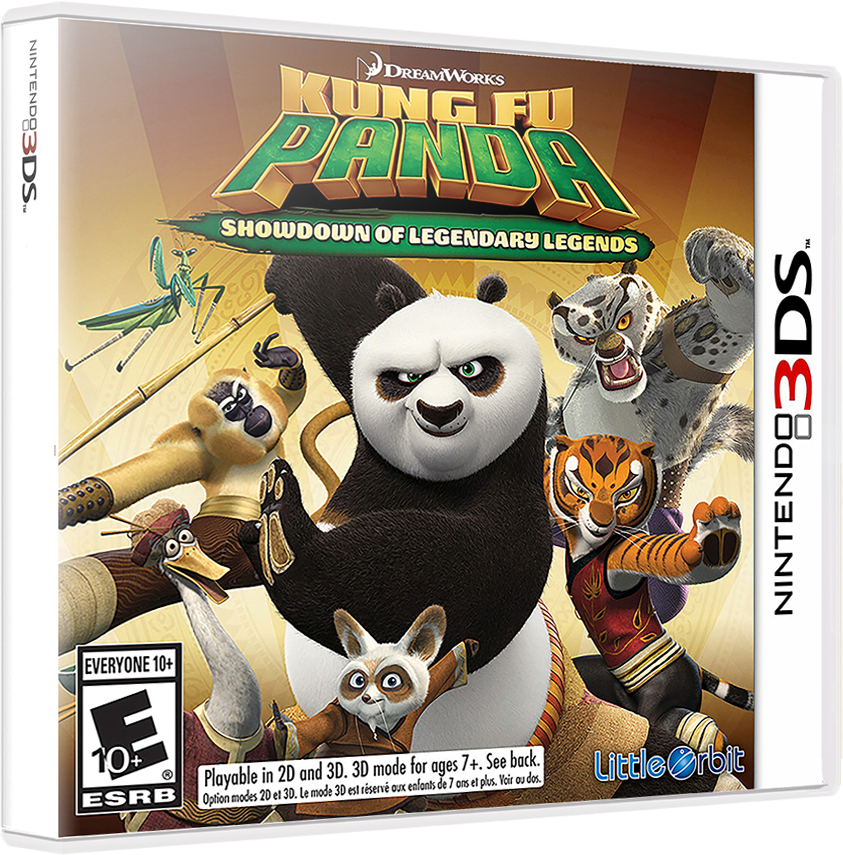 KUNG FU PANDA SHOWDOWN OF LEGENDARY...: - NINTENDO 3DS