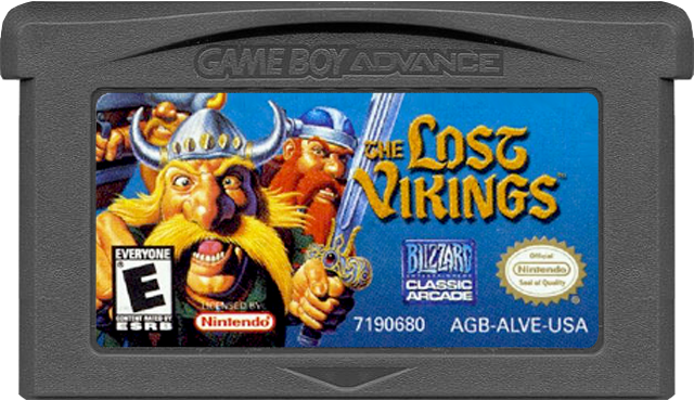 Lost Vikings - GAMEBOY ADVANCE