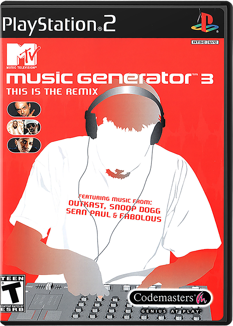 MTV Music Generator 3 - PLAYSTATION 2