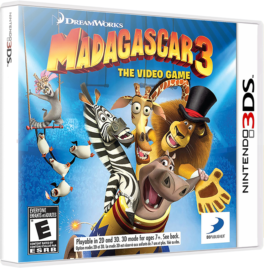 Madagascar 3 - NINTENDO 3DS