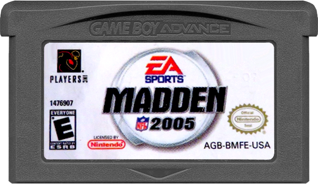 Madden 2005 - GAMEBOY ADVANCE