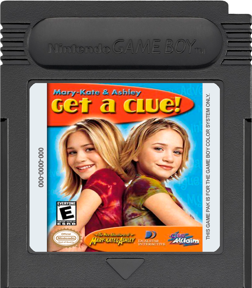 MARY KATE & ASHLEY-GET A CLUE - GAMEBOY COLOR