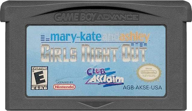 Mary Kate and Ashley Girls Night Out - GAMEBOY ADVANCE