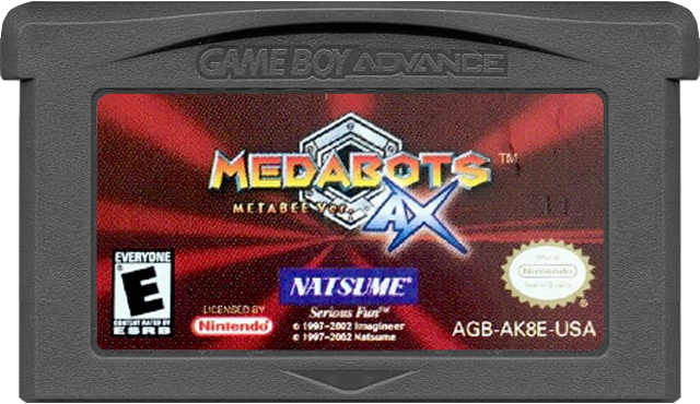 MEDABOTS AX: METABEE VERSION RED / GAME - GAMEBOY ADVANCE