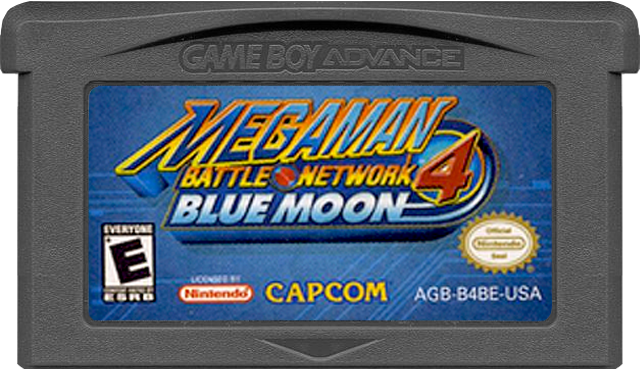 Mega Man 4 Battle Network Blue Moon - GAMEBOY ADVANCE