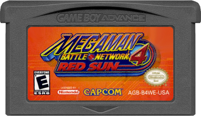 Mega Man 4 Battle Network Red Sun - GAMEBOY ADVANCE