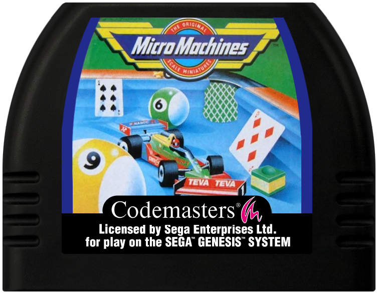 Micro Machines - SEGA GENESIS
