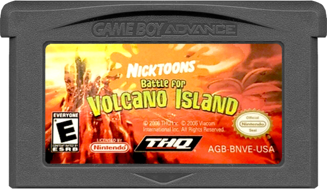 Nicktoon Battle For Volcano Island - GAMEBOY ADVANCE