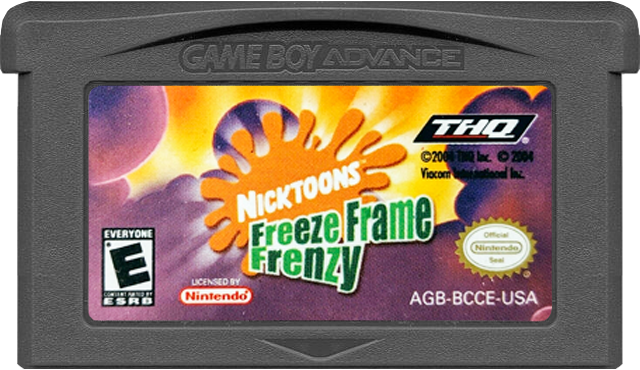 Nicktoons Freeze Frame Frenzy - GAMEBOY ADVANCE