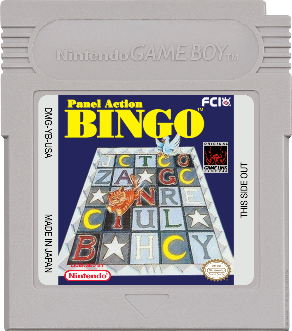 Panel Action Bingo - GAMEBOY – The Exchange Stores