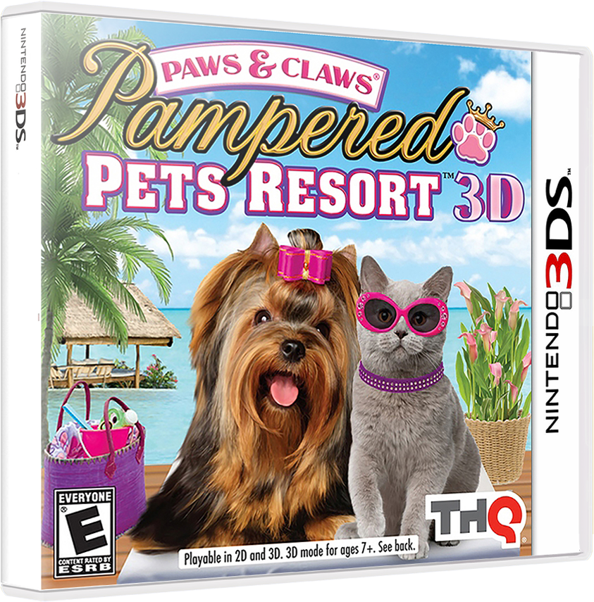 PAWS & CLAWSPAMPERED PETS RESORT 3D - NINTENDO 3DS