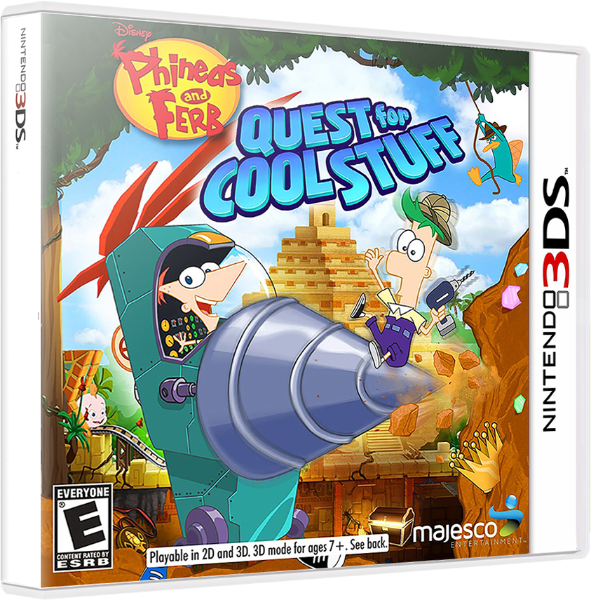 Phineas and Ferb Quest for Cool Stuff - NINTENDO 3DS