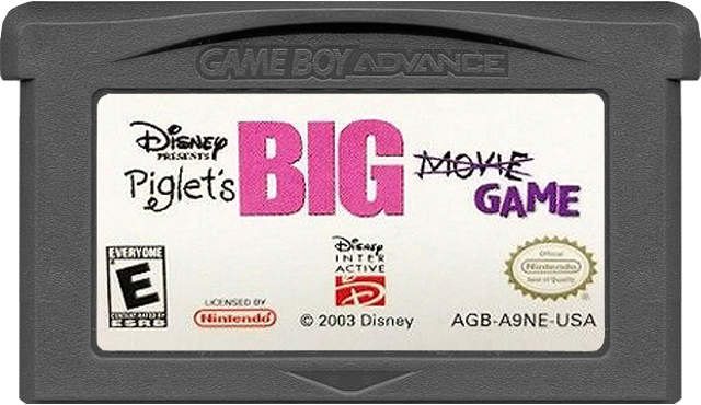 PIGLETS BIG GAME - GAMEBOY ADVANCE