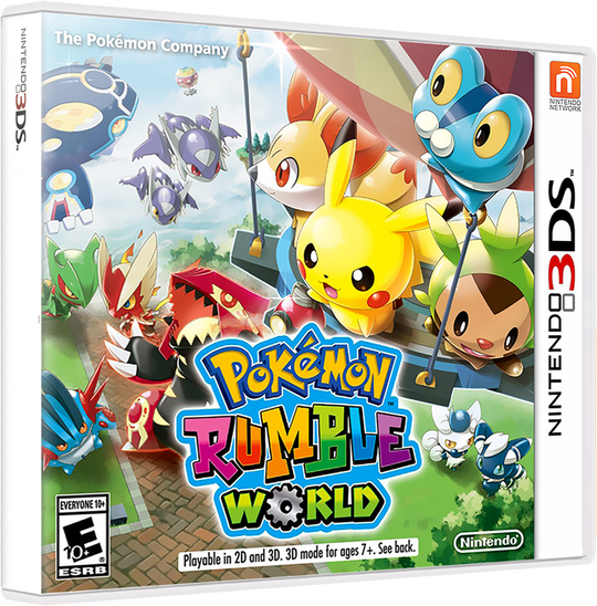 POKEMON RUMBLE WORLD - NINTENDO 3DS