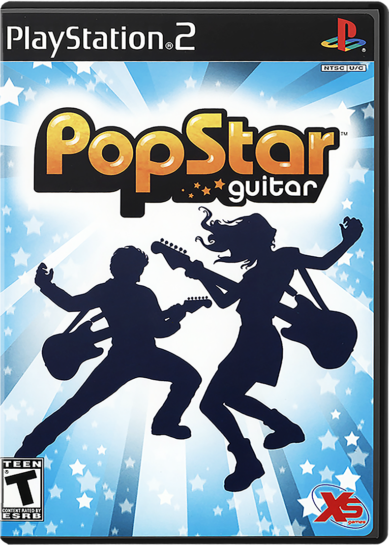 PopStar Guitar - PLAYSTATION 2