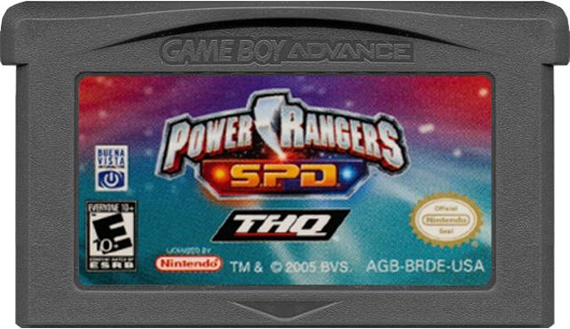 Power Rangers Space Patrol Delta - GAMEBOY ADVANCE