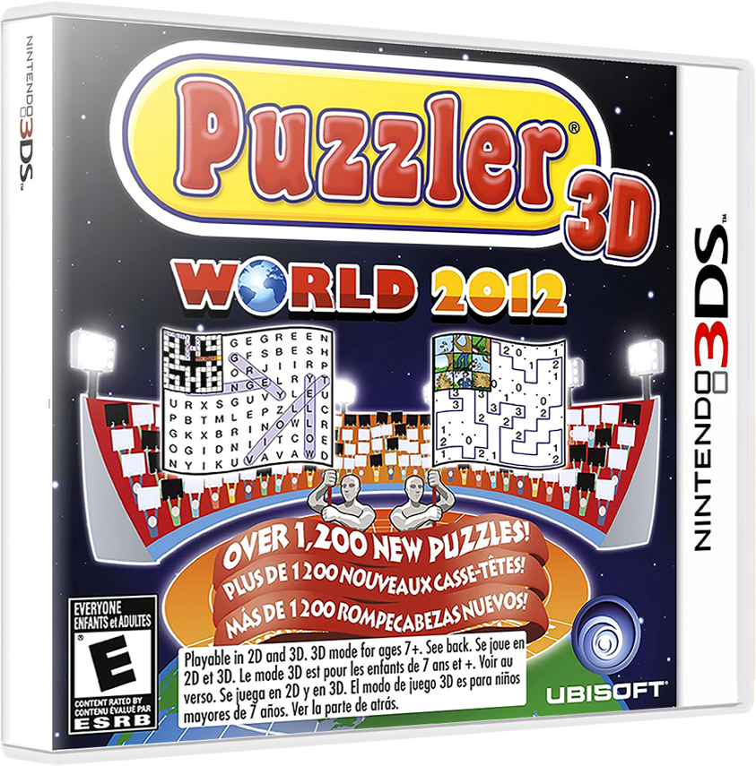PUZZLER 3D WORLD 2012 - NINTENDO 3DS