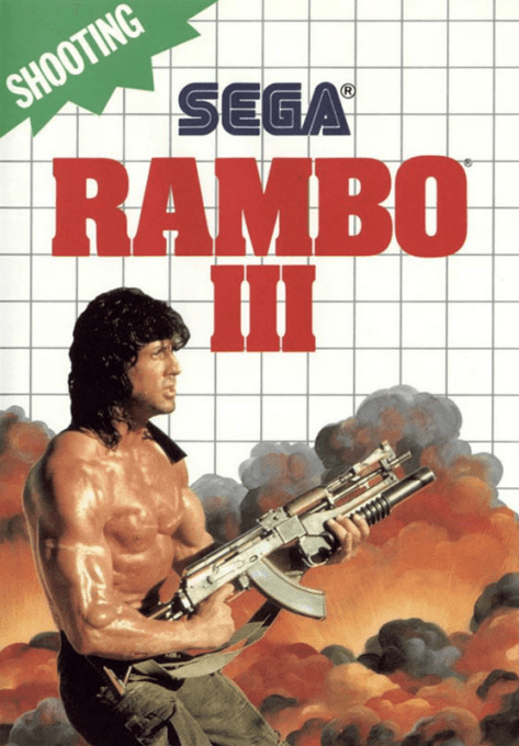 Rambo III - SEGA MASTER