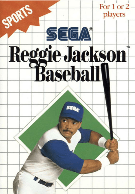 Reggie Jackson Baseball - SEGA MASTER