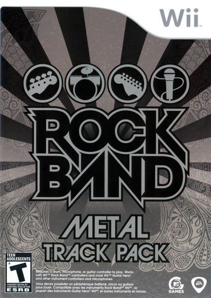 Rock Band Metal Track Pack - Wii