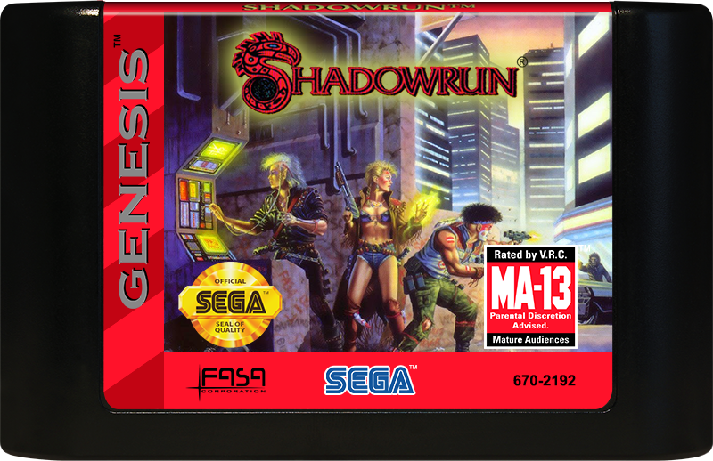 Shadowrun Item Icon Shadowrun - SEGA GENESIS – The Exchange Stores