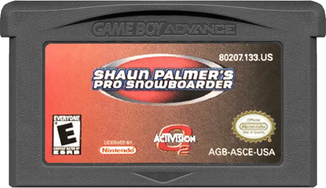 SHAUN PALMER'S PRO SNOWBOARDER - GAMEBOY ADVANCE