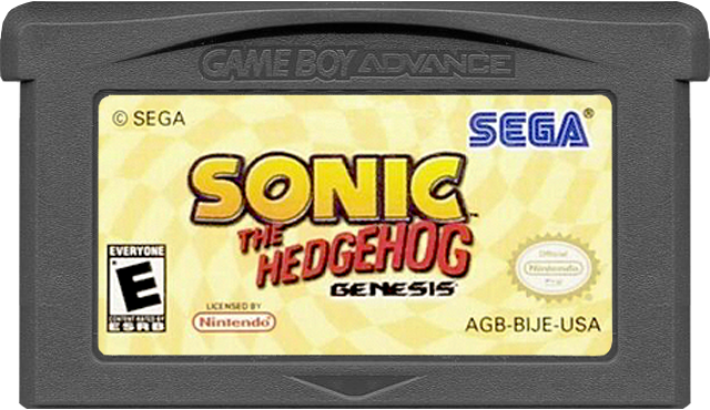 Sonic the Hedgehog Genesis - GAMEBOY ADVANCE