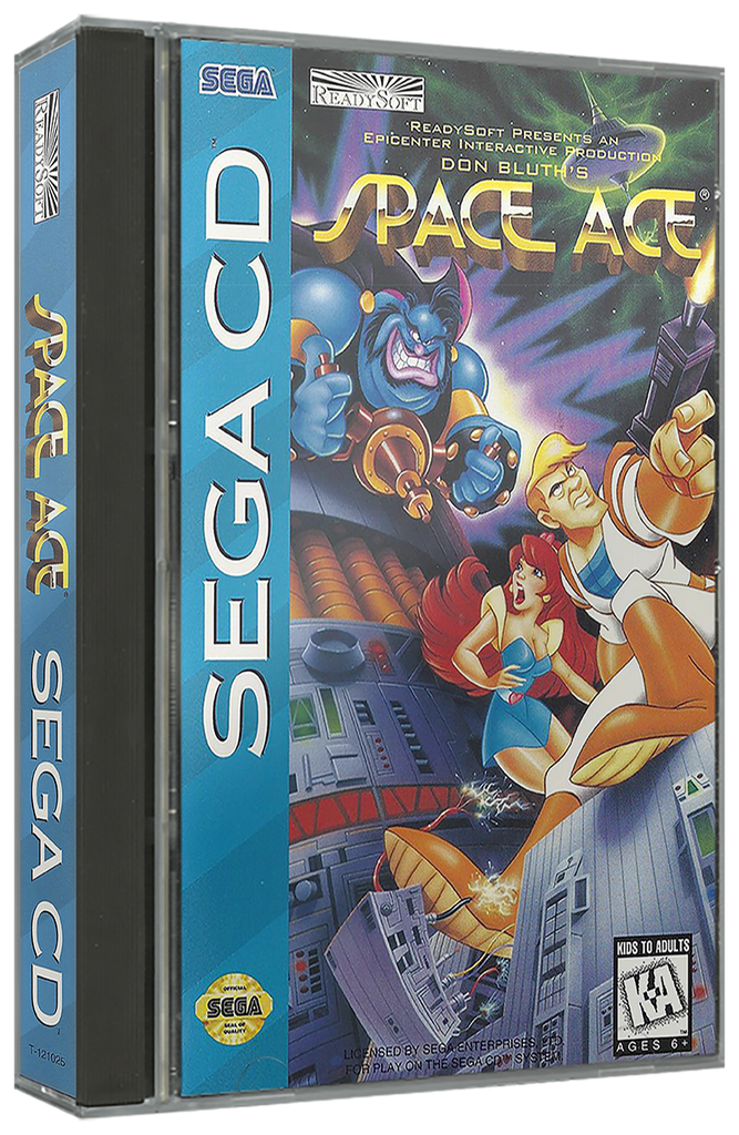 Space Ace - SEGA CD – The Exchange Stores