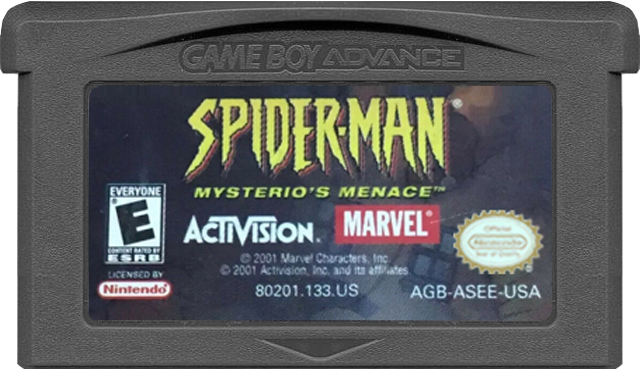 Spiderman Mysterios Menace - GAMEBOY ADVANCE
